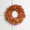 Northlight Two-Tone Feathers Christmas Wreath - 14.5" - Unlit - Rust Orange